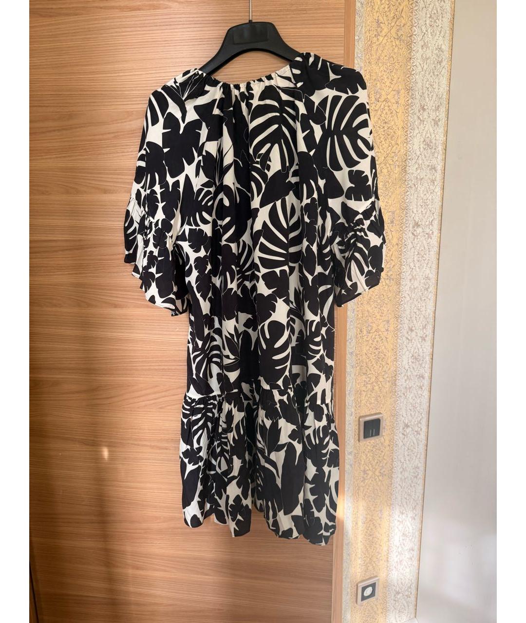 ANINE BING Мульти шелковое повседневное платье, фото 4