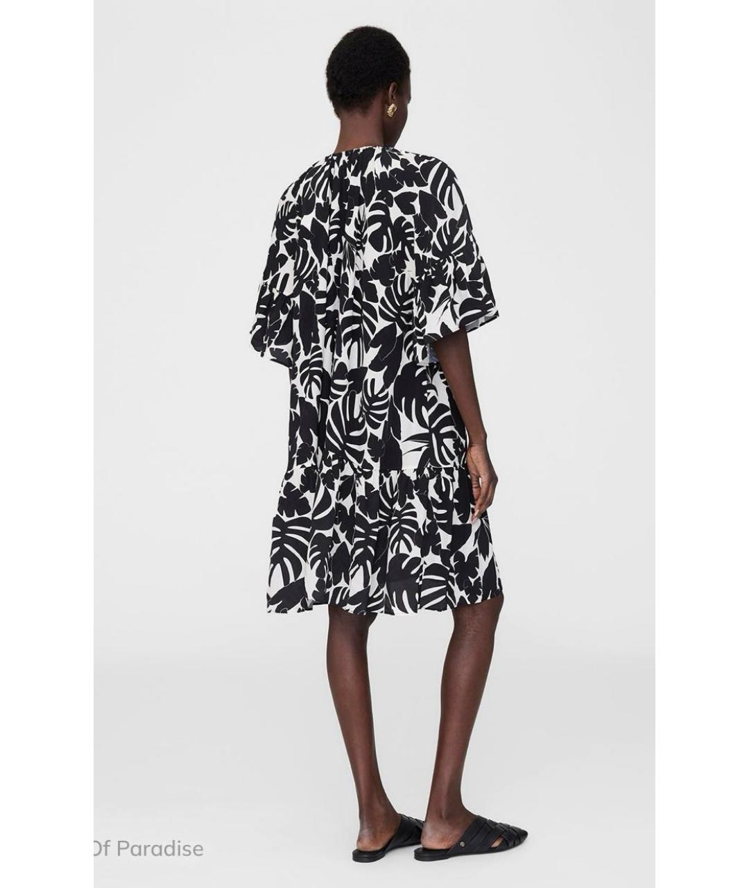 ANINE BING Мульти шелковое повседневное платье, фото 8