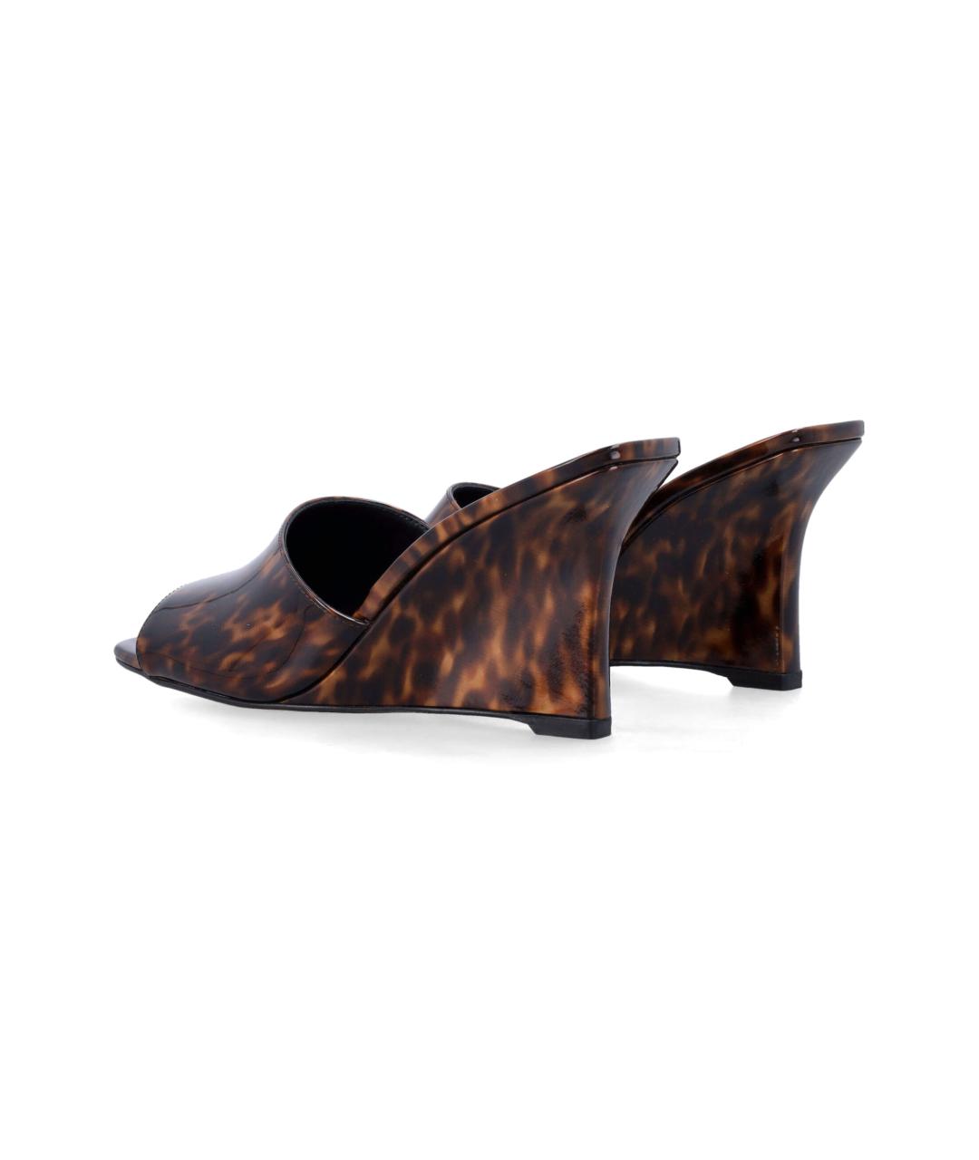 STUART WEITZMAN Мульти кожаные мюли, фото 3