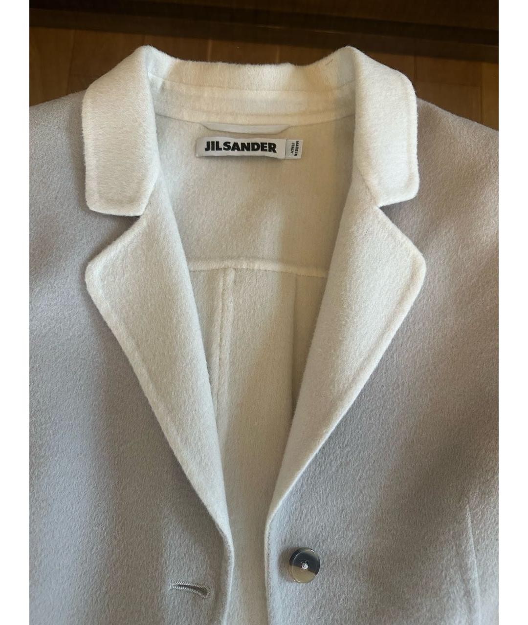 JIL SANDER Серый кашемировый жакет/пиджак, фото 7