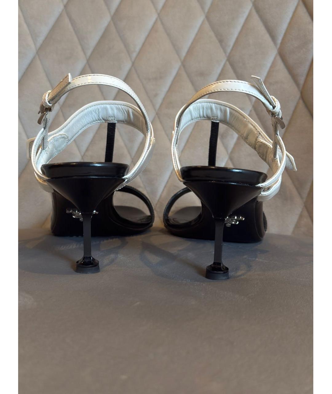 PRADA Мульти кожаные босоножки, фото 7