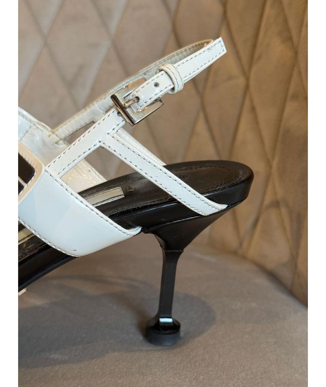 PRADA Мульти кожаные босоножки, фото 6