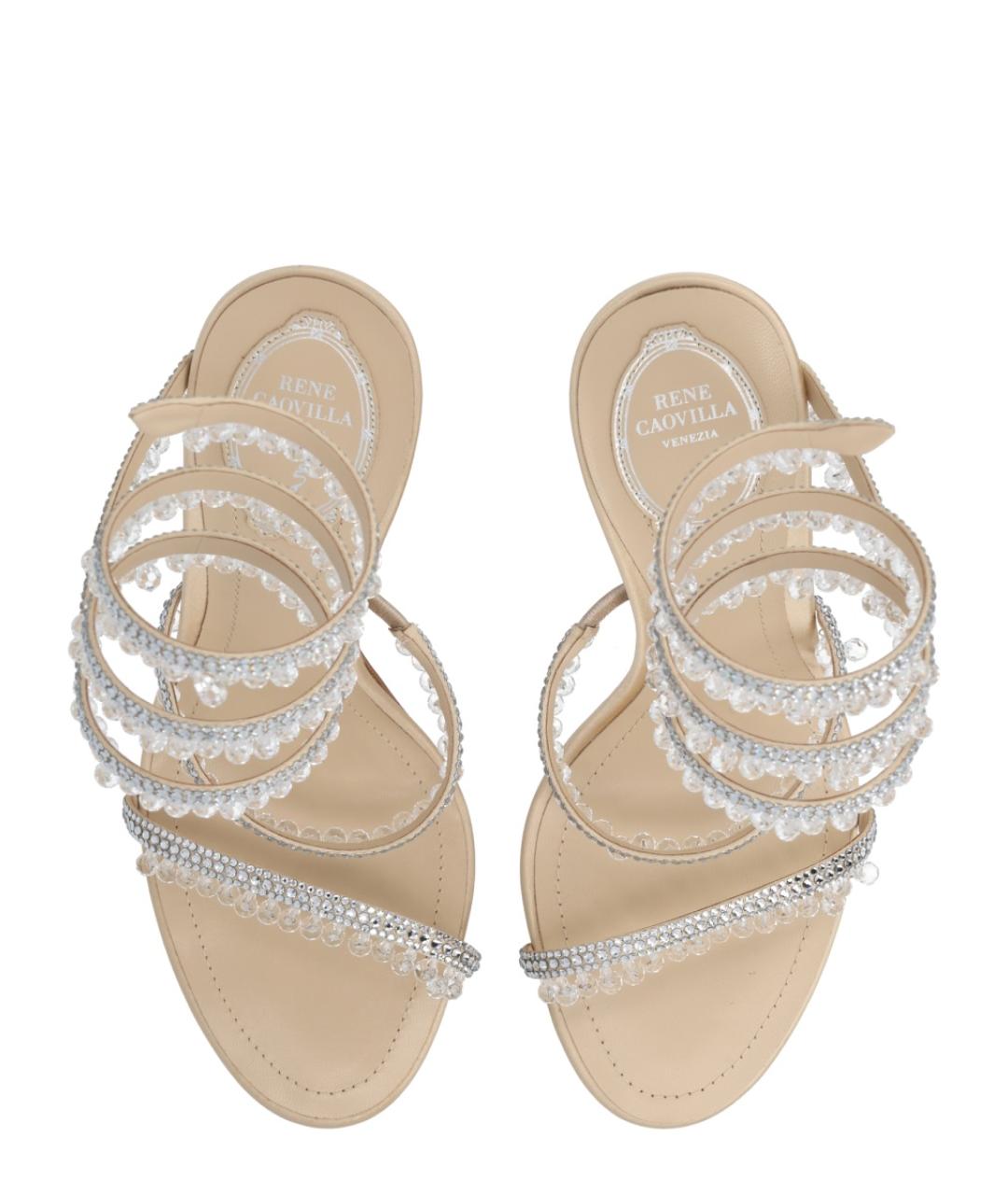 RENE CAOVILLA Мульти босоножки, фото 5