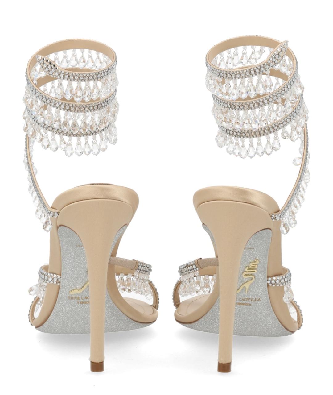 RENE CAOVILLA Мульти босоножки, фото 4