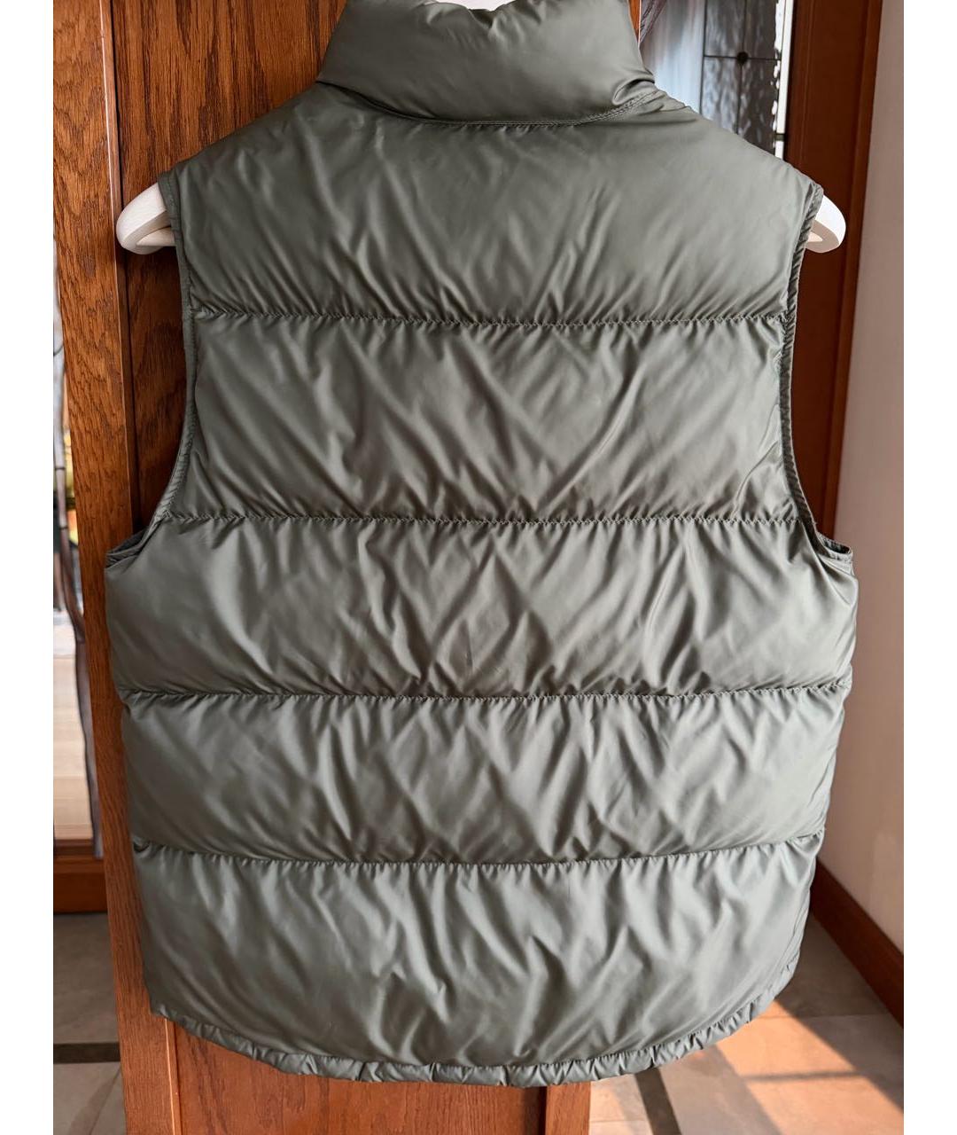CELINE Хаки полиэстеровый жилет, фото 2