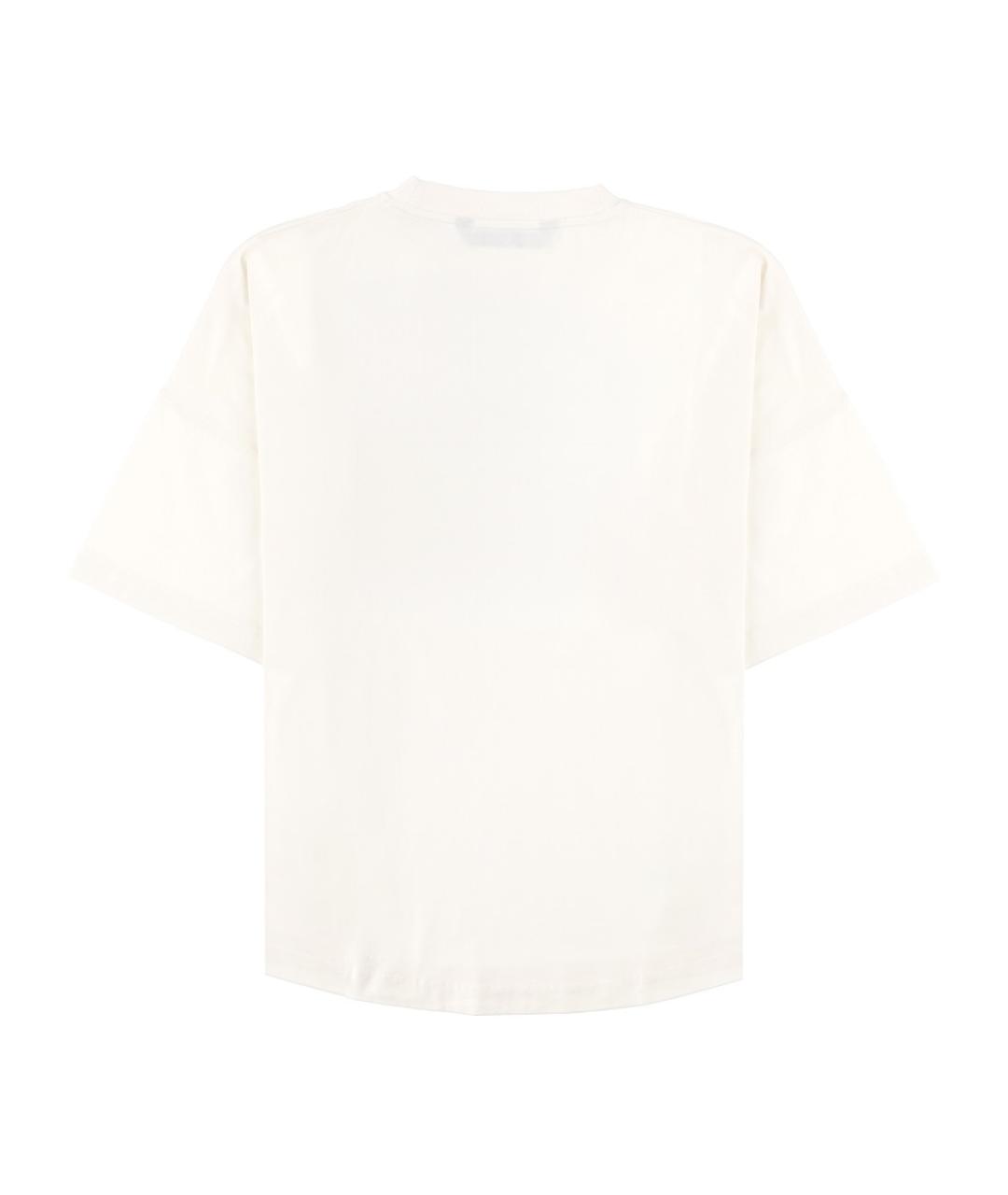 PALM ANGELS Белая футболка, фото 2