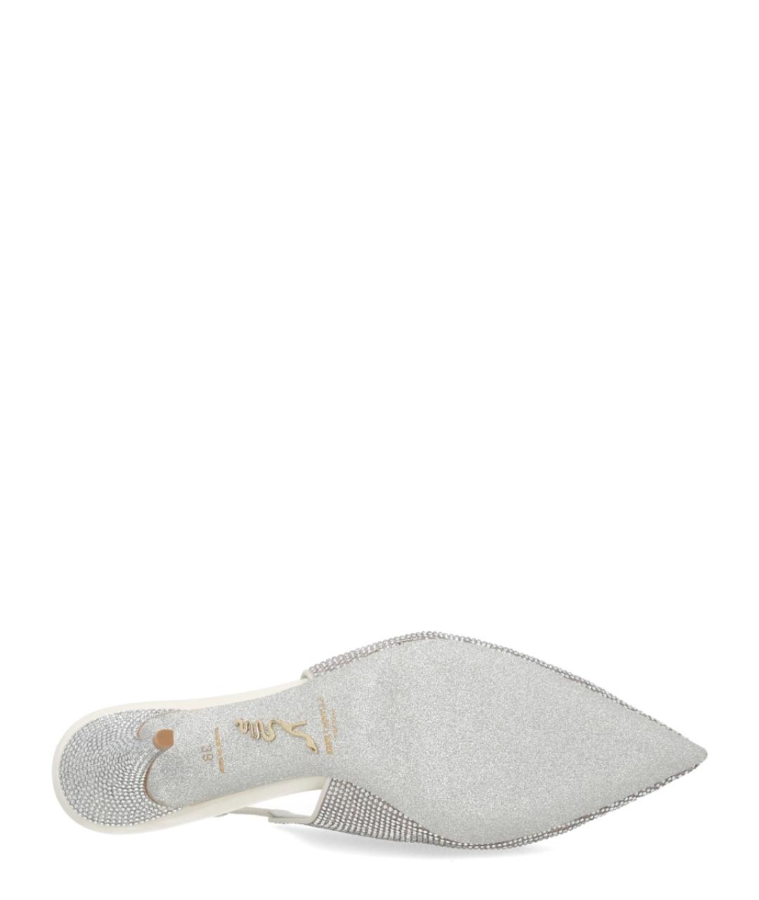RENE CAOVILLA Серебряные туфли, фото 5