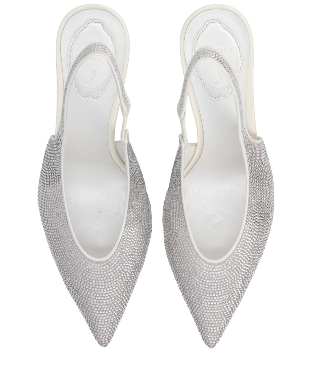 RENE CAOVILLA Серебряные туфли, фото 4