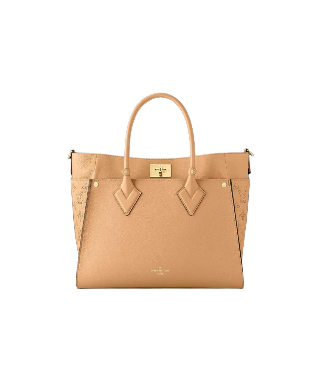 LOUIS VUITTON Бежевая сумка через плечо, фото 6