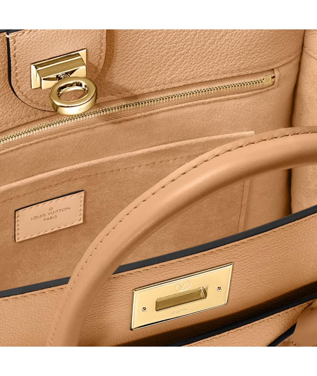 LOUIS VUITTON Бежевая сумка через плечо, фото 4