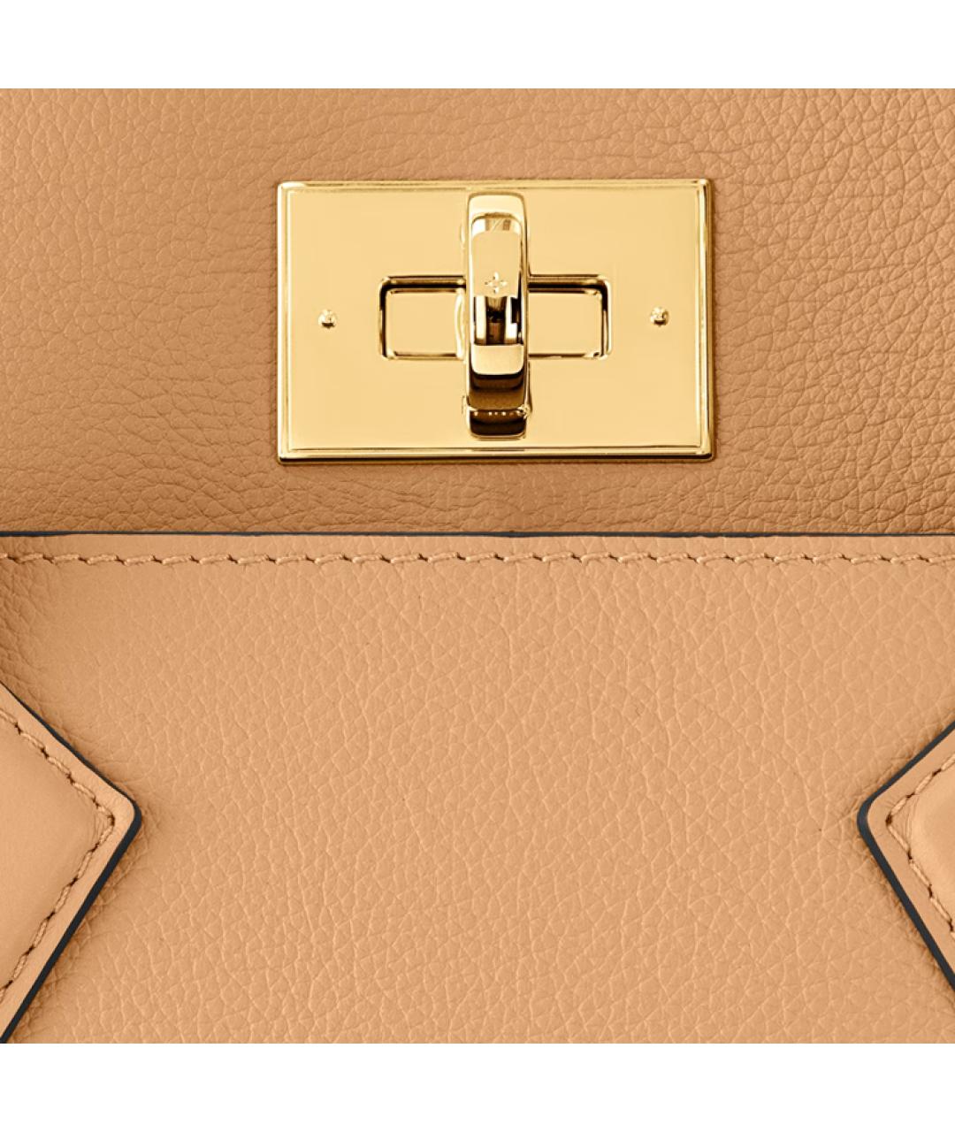 LOUIS VUITTON Бежевая сумка через плечо, фото 5