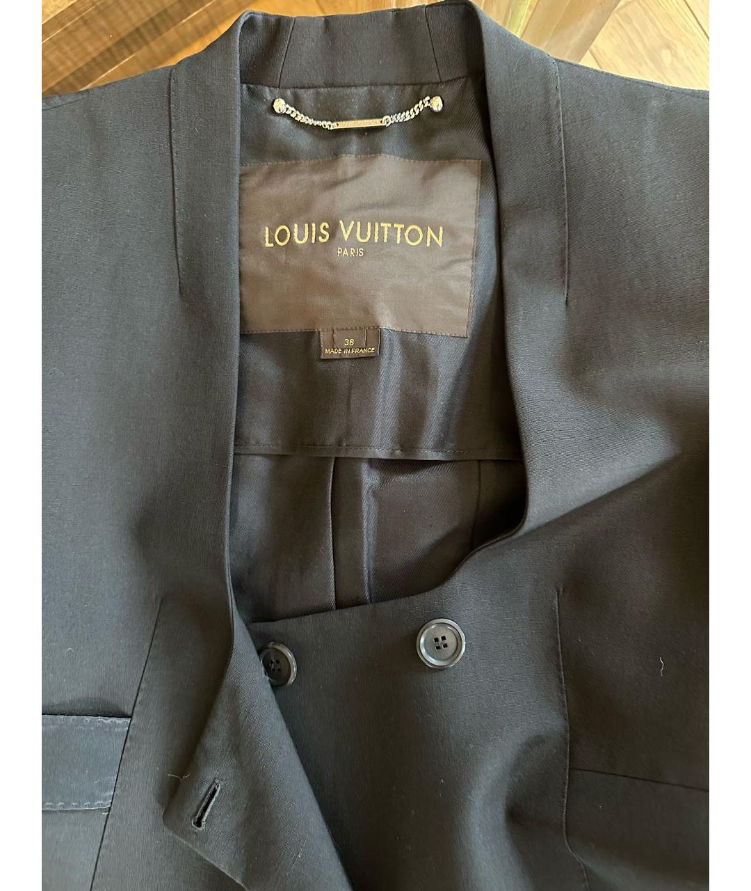 LOUIS VUITTON Черный жакет/пиджак, фото 4