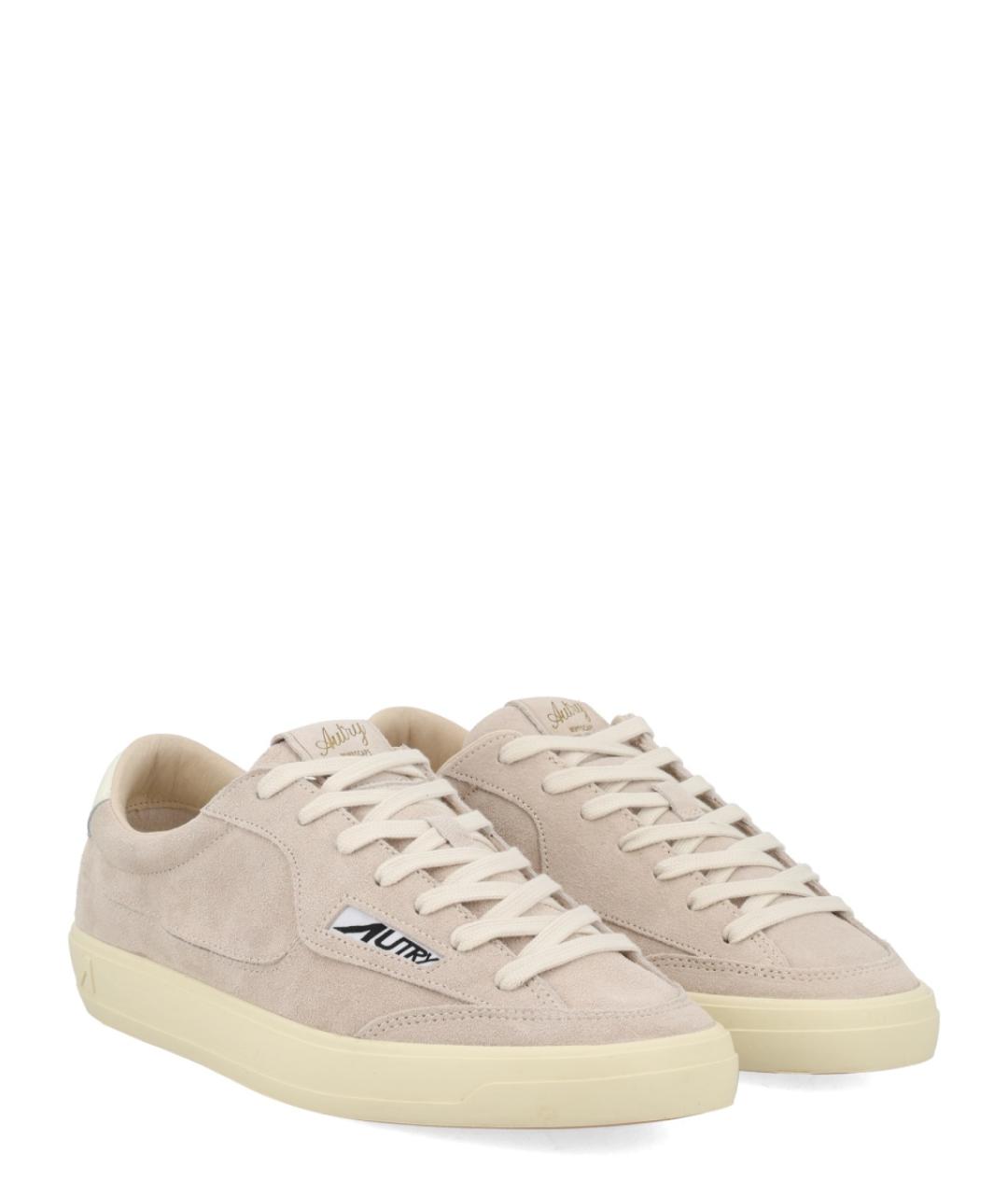 AUTRY Серые замшевые низкие кроссовки / кеды, фото 2