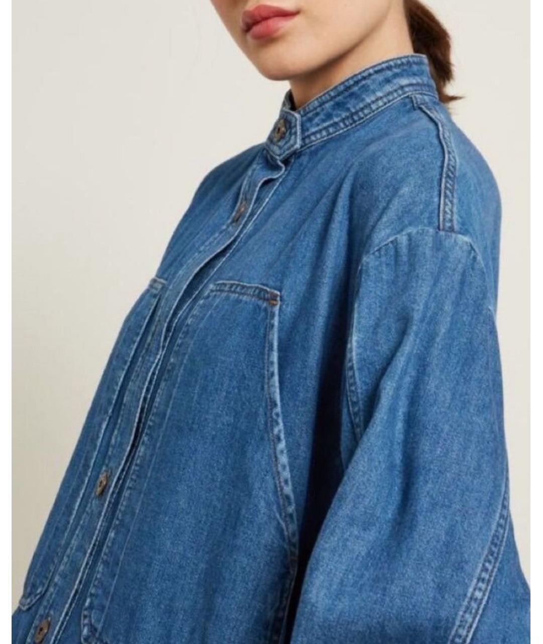 WEEKEND MAX MARA Синее повседневное платье, фото 5