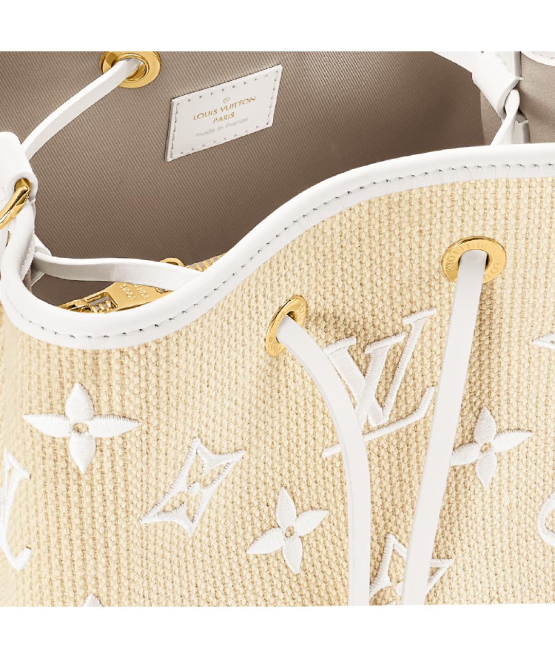 LOUIS VUITTON Бежевая сумка через плечо, фото 5