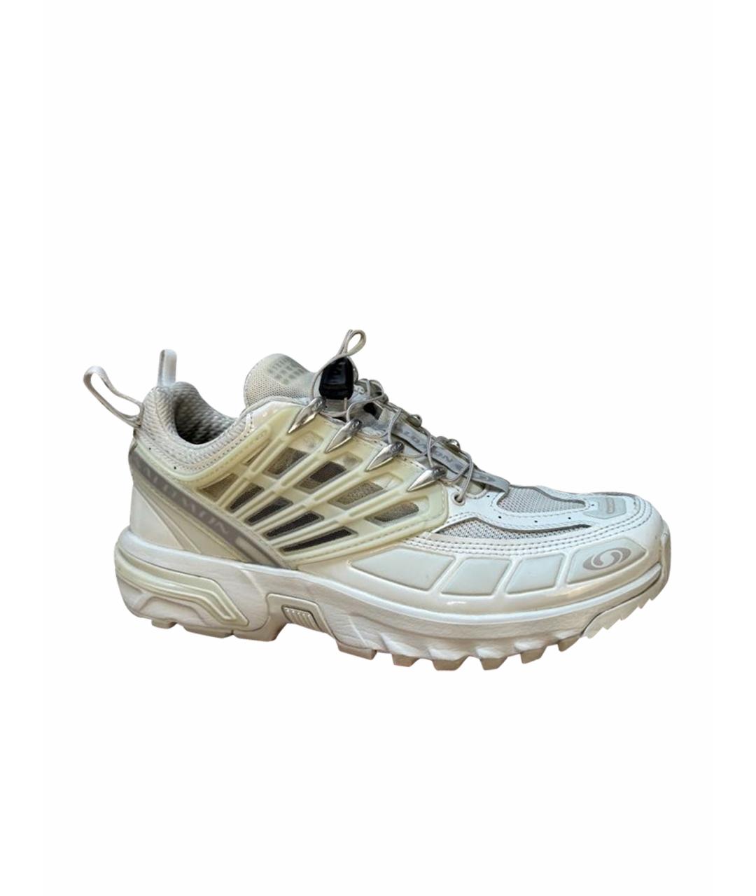 MAISON MARGIELA Бежевые низкие кроссовки / кеды, фото 1