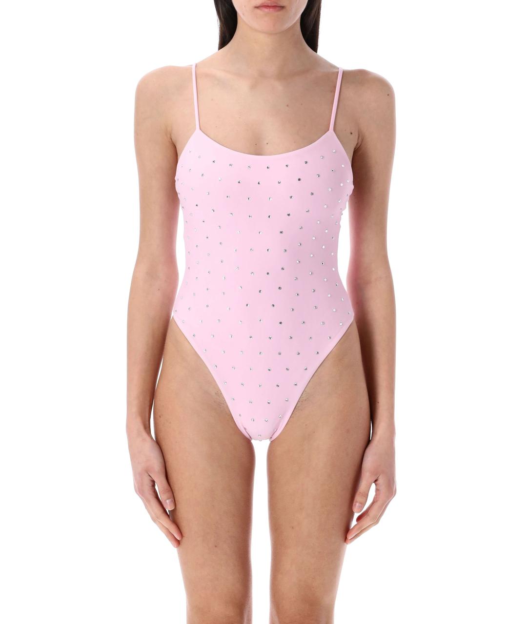 SWIM BY DI Розовый полиамидовый купальник, фото 1