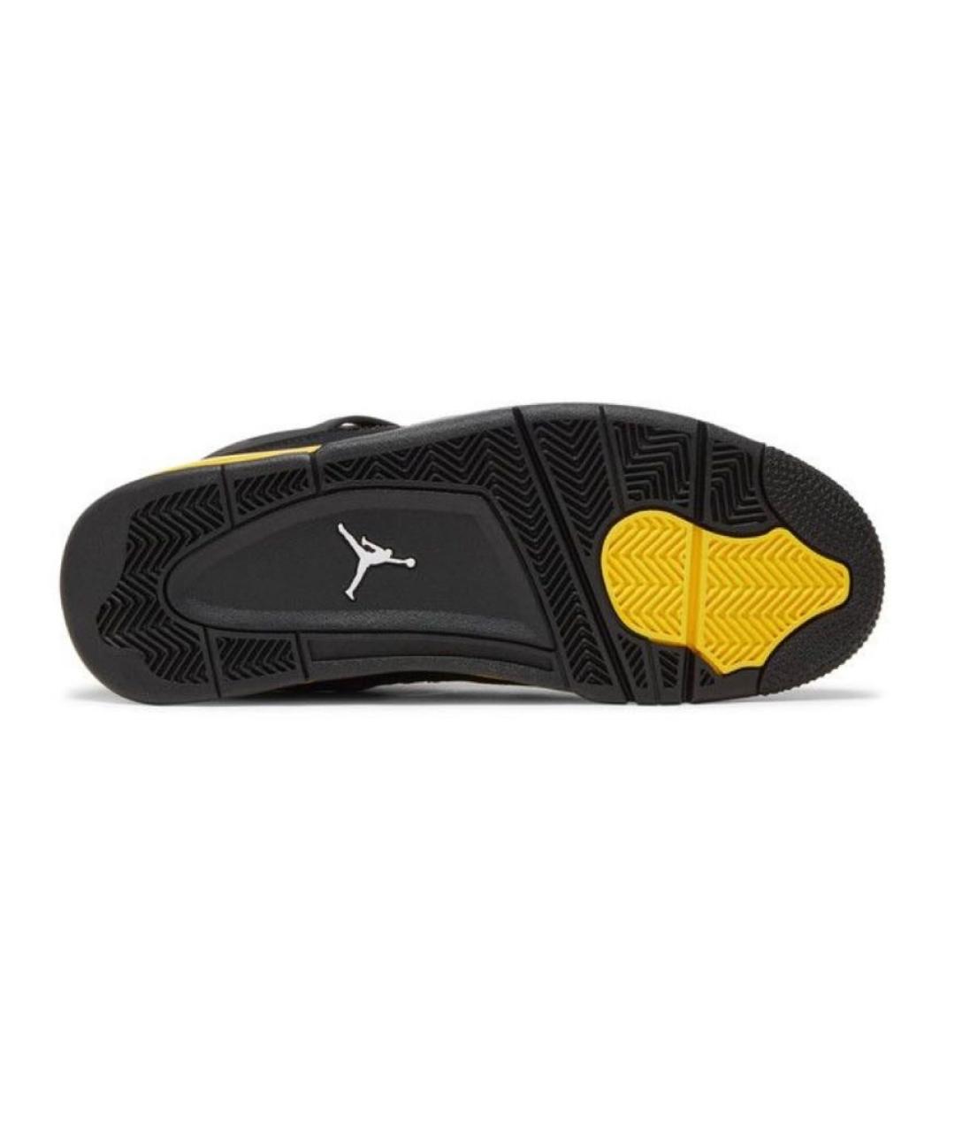 JORDAN Желтые текстильные кроссовки, фото 4