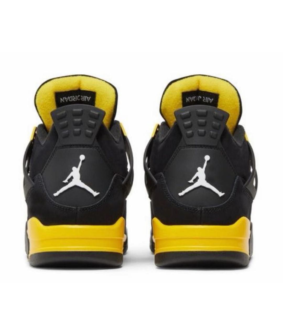 JORDAN Желтые текстильные кроссовки, фото 3