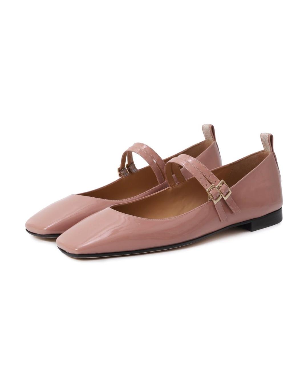 LORENA ANTONIAZZI Розовые туфли из лакированной кожи, фото 2