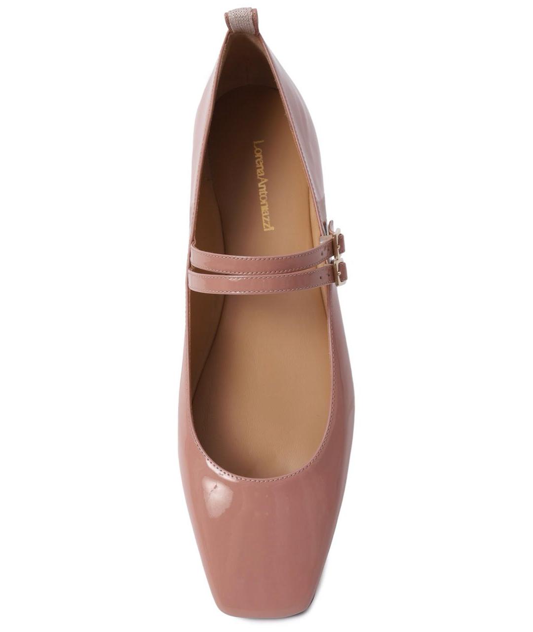 LORENA ANTONIAZZI Розовые туфли из лакированной кожи, фото 3