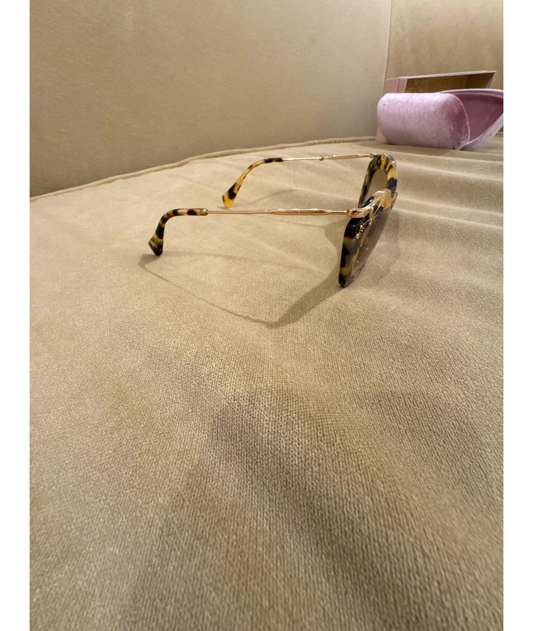 MIU MIU Пластиковые солнцезащитные очки, фото 2