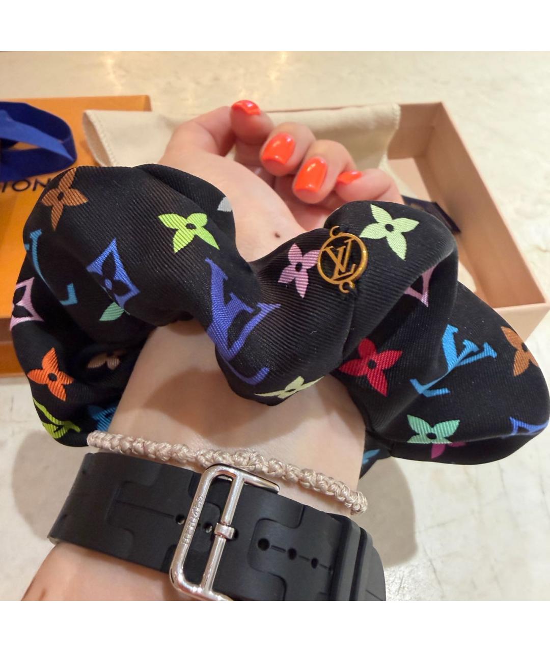 LOUIS VUITTON Черная резинка, фото 5