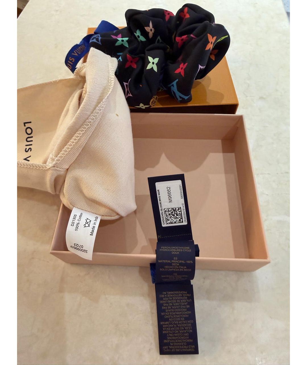 LOUIS VUITTON Черная резинка, фото 7