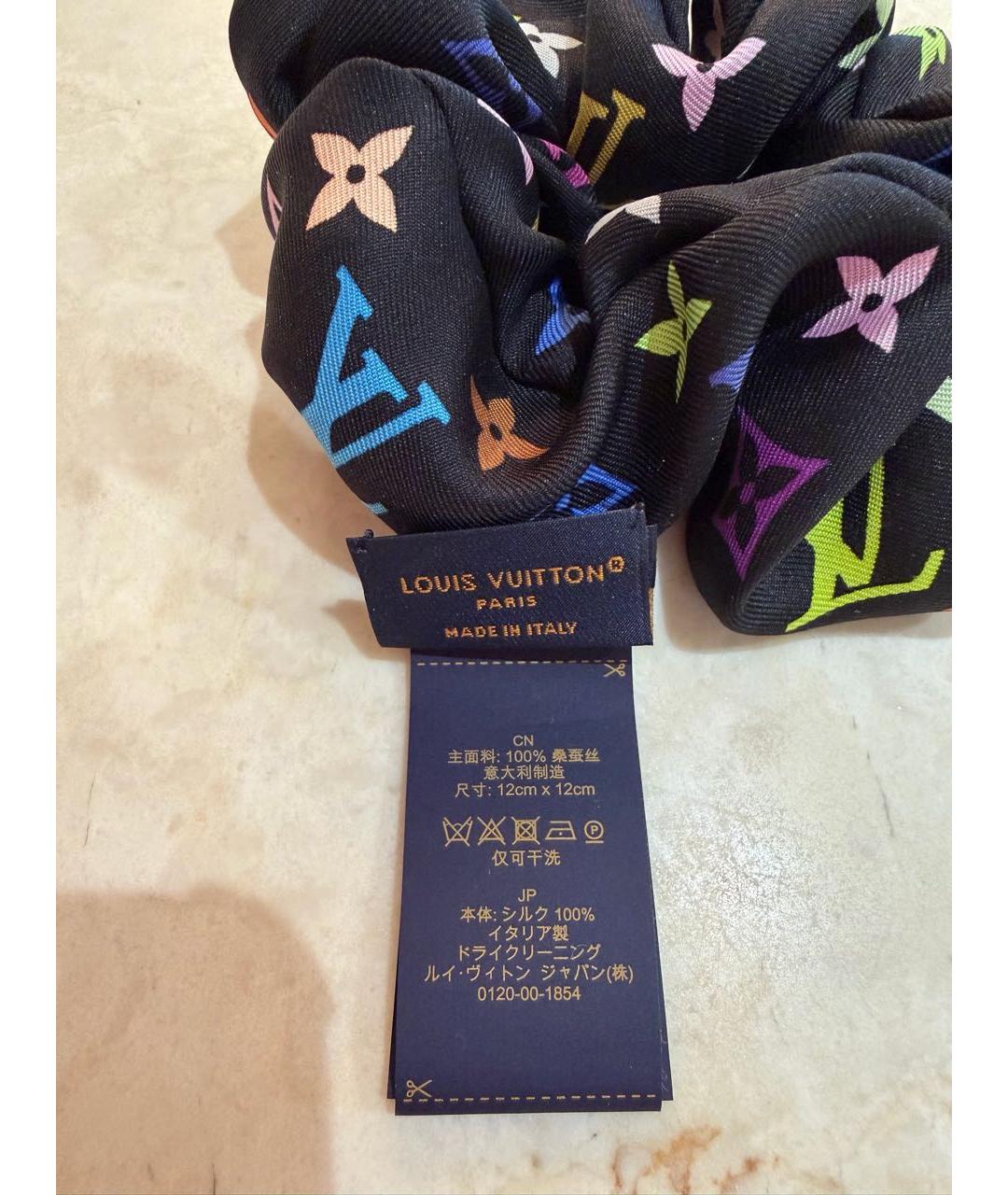 LOUIS VUITTON Черная резинка, фото 3