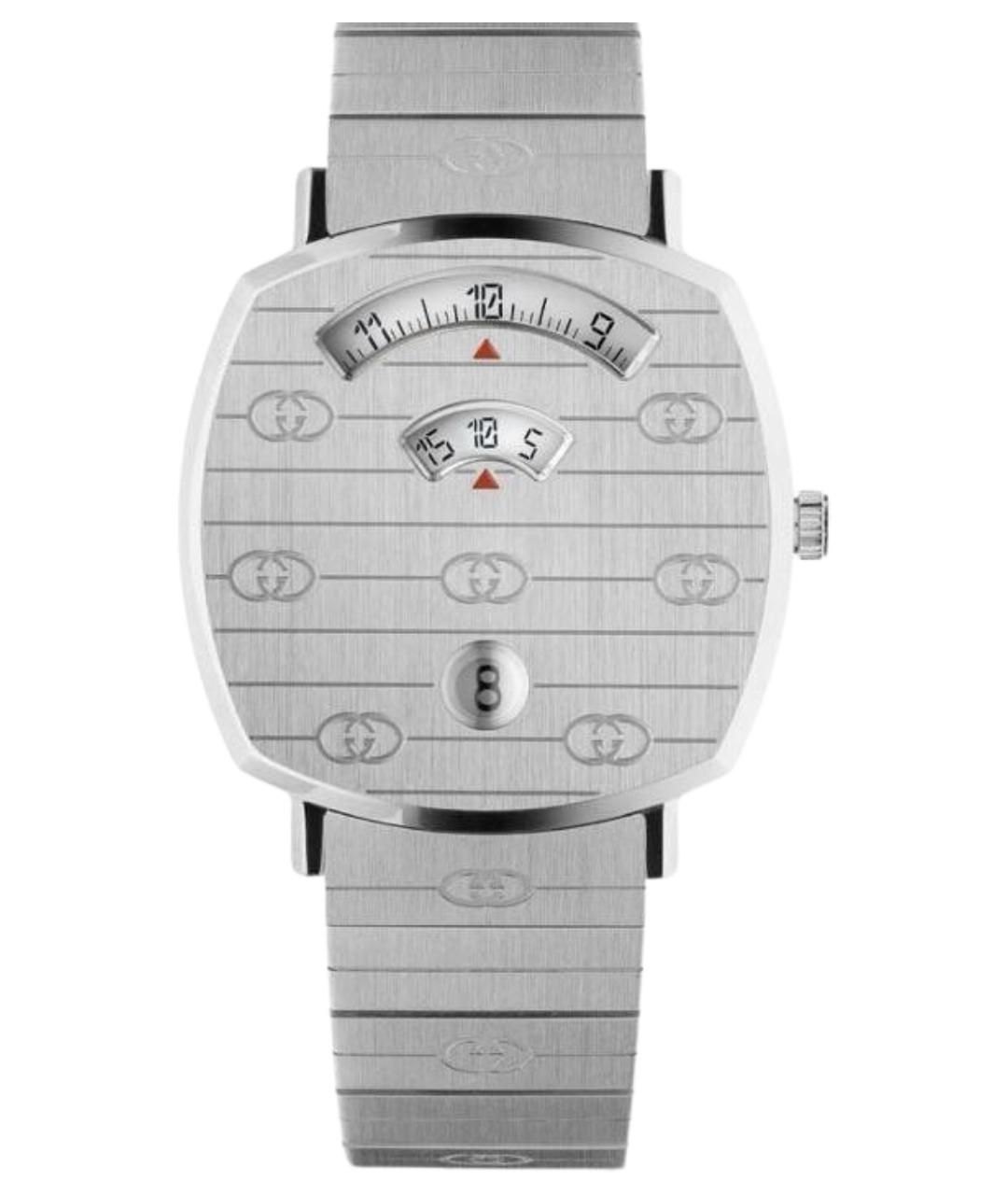 GUCCI Серебряные часы, фото 1