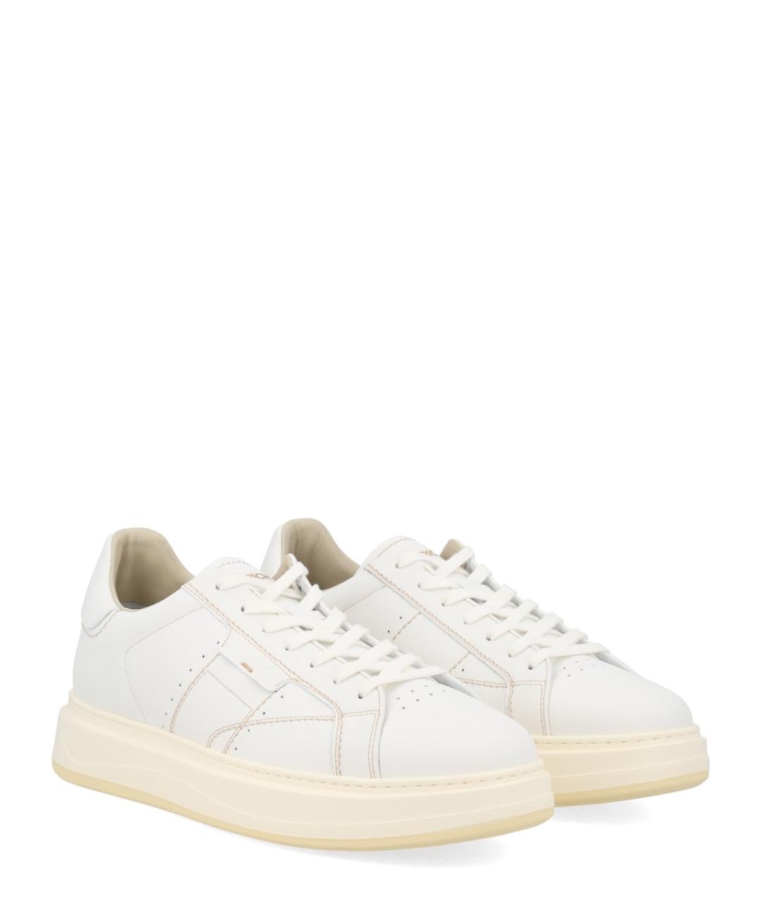 WOOLRICH Белые низкие кроссовки / кеды, фото 2