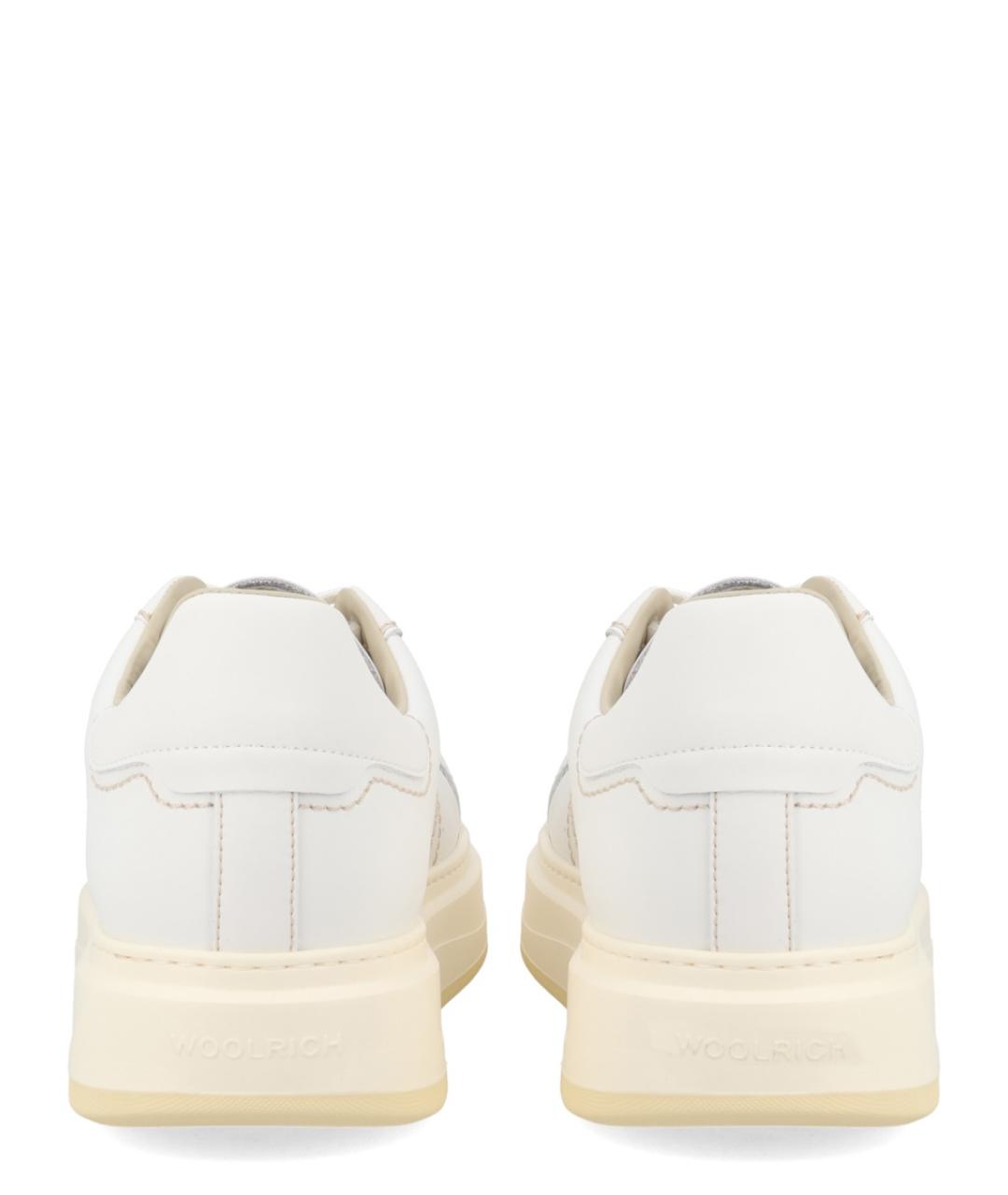 WOOLRICH Белые низкие кроссовки / кеды, фото 4