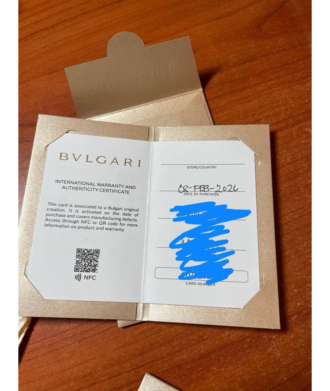 BVLGARI Серебрянный браслет из белого золота, фото 4