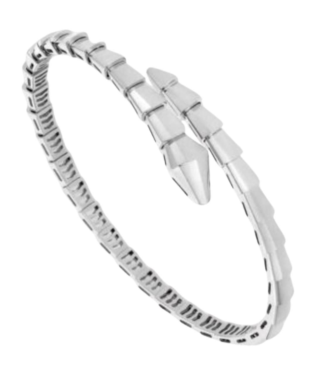 BVLGARI Серебрянный браслет из белого золота, фото 1