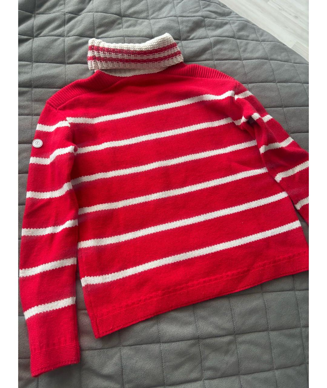 BOGNER Красный кашемировый джемпер / свитер, фото 2