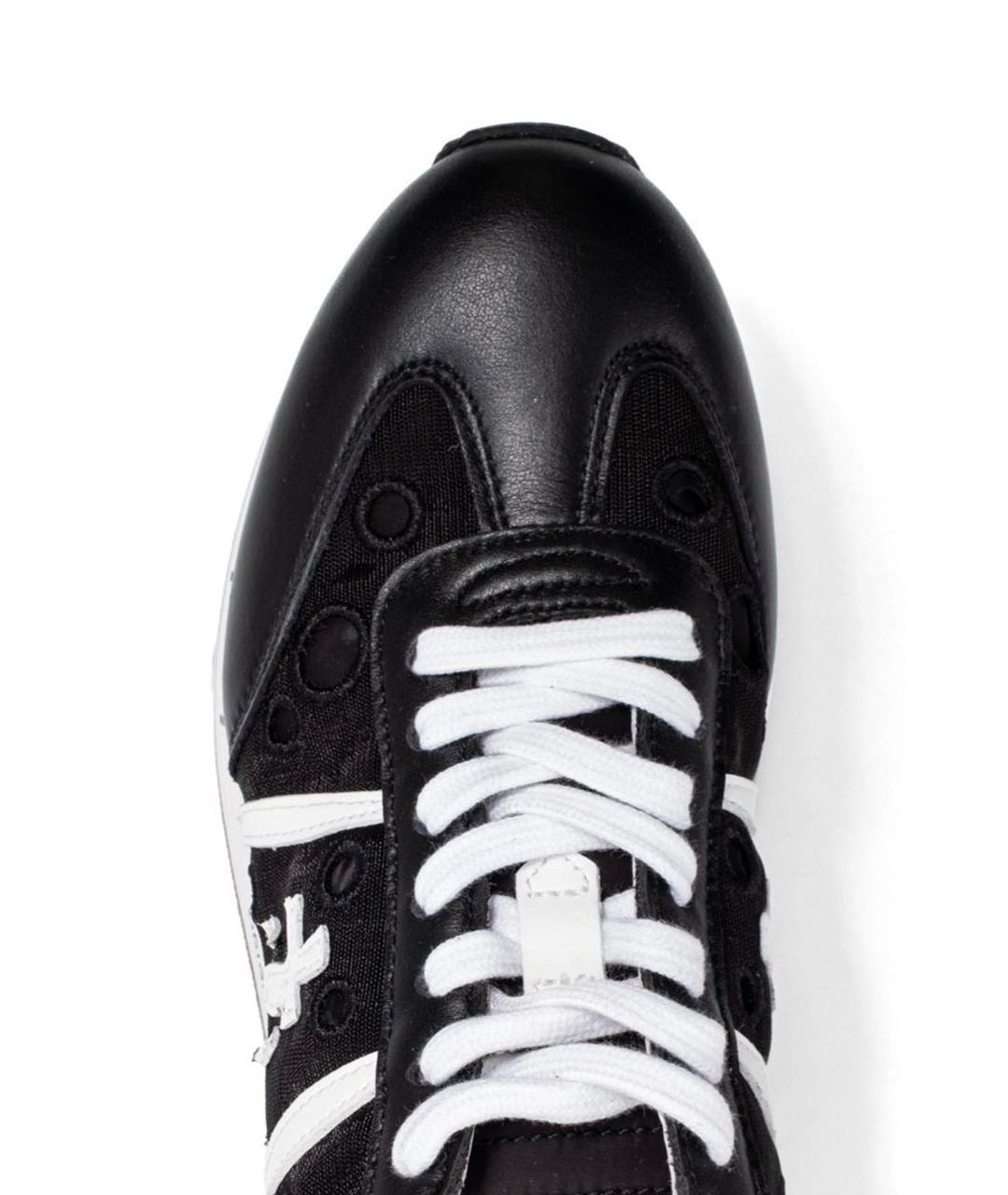 PREMIATA Черные кожаные кроссовки, фото 5