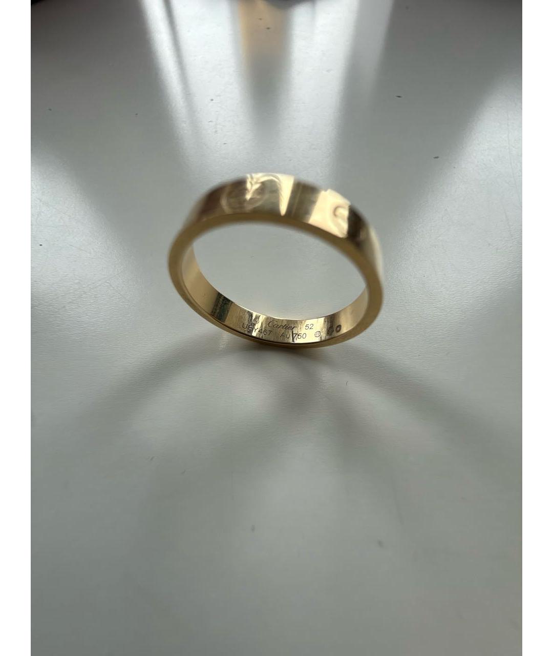 CARTIER Золотое кольцо из желтого золота, фото 4