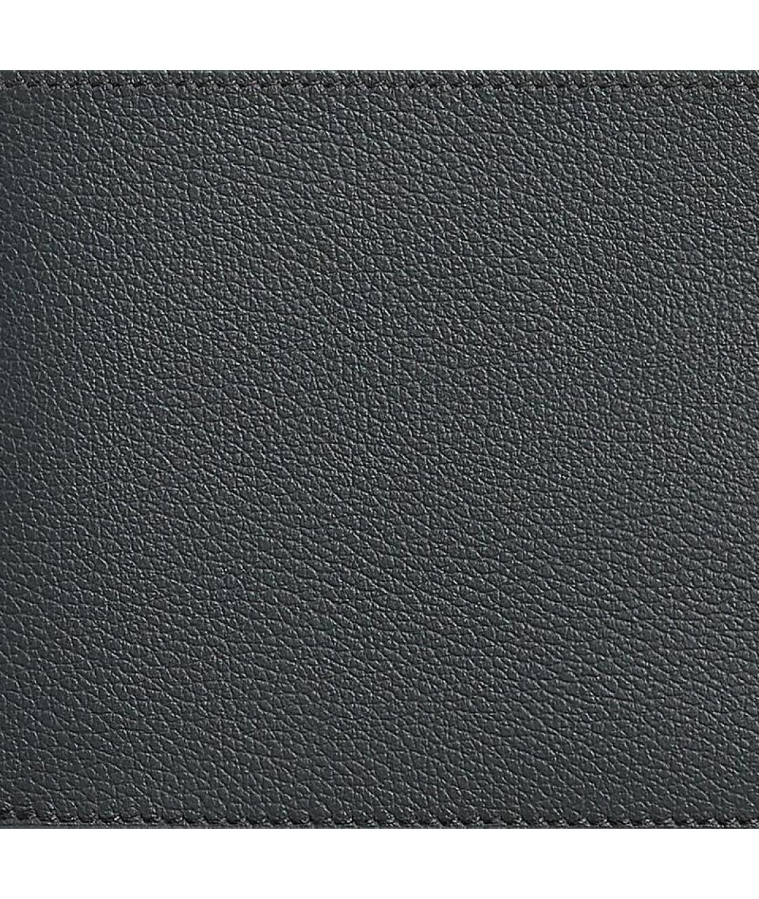 HERMES Серый кожаный кардхолдер, фото 3