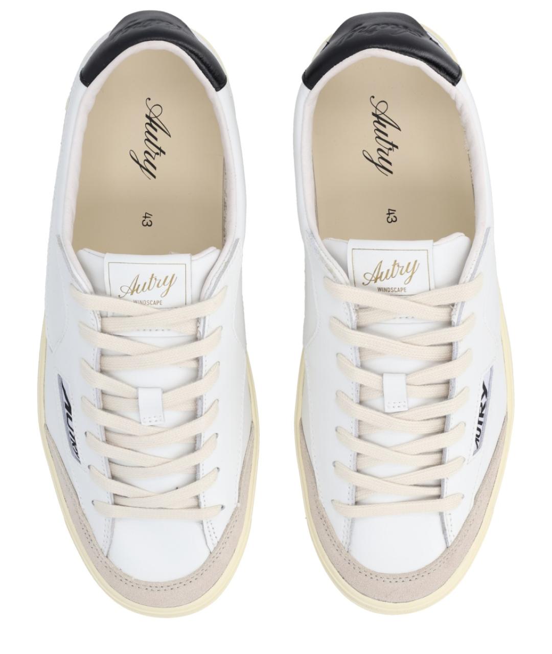 AUTRY Белые низкие кроссовки / кеды, фото 5