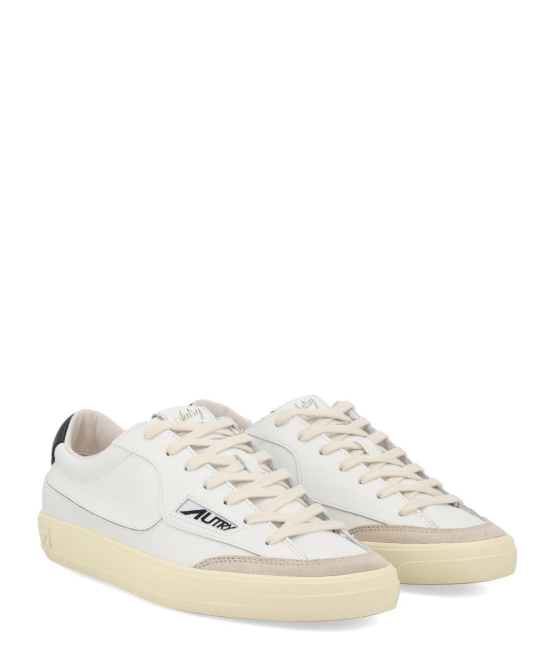 AUTRY Белые низкие кроссовки / кеды, фото 2