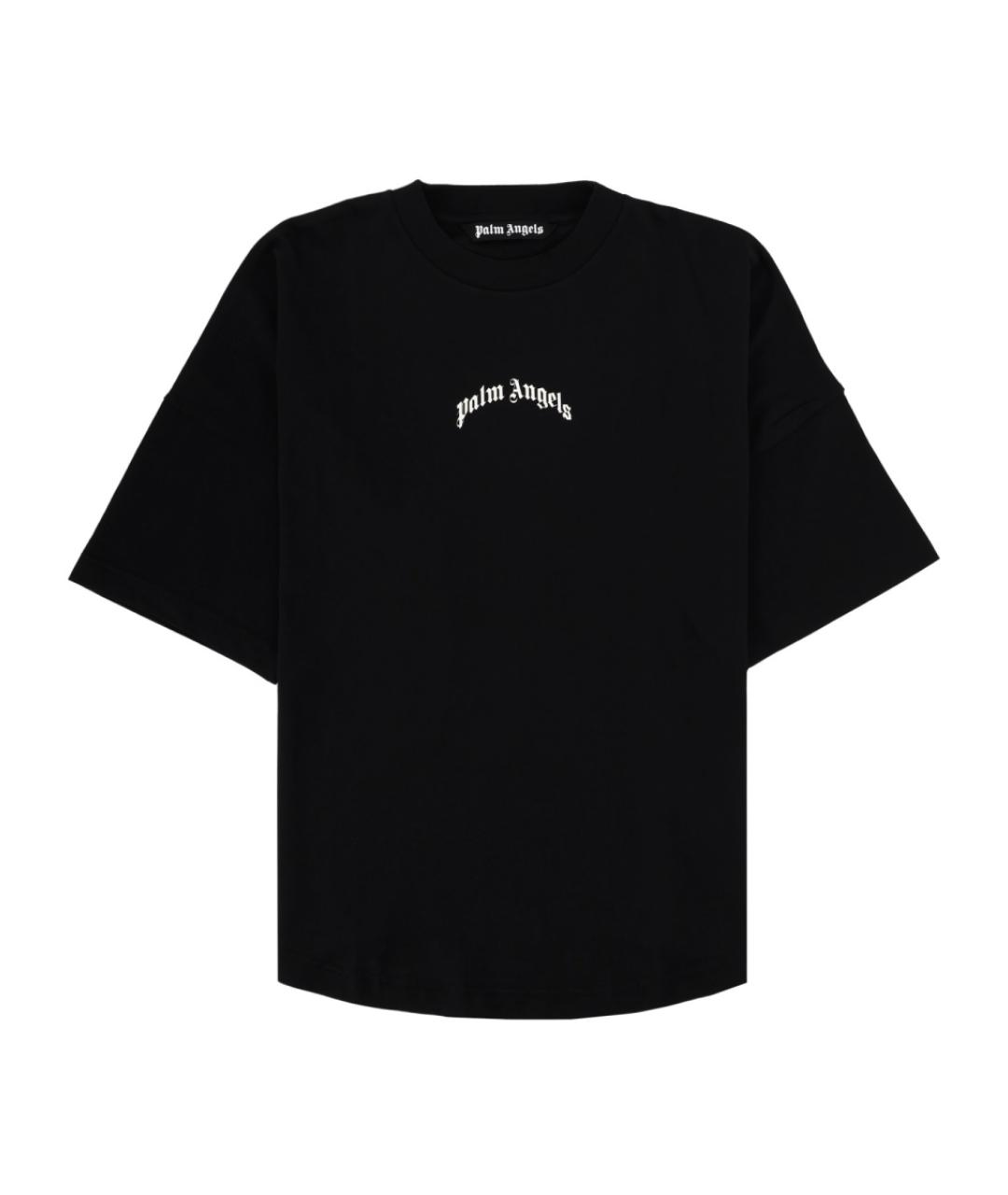PALM ANGELS Черная футболка, фото 1