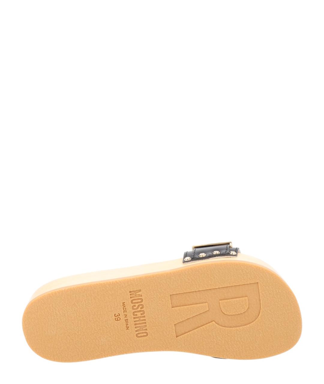 MOSCHINO Черные сандалии, фото 6