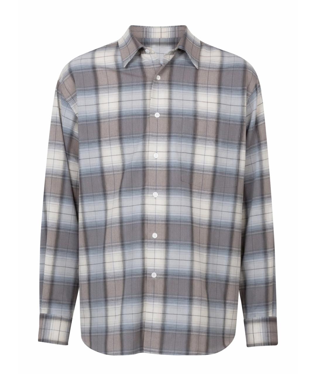 AURALEE Мульти шерстяная кэжуал рубашка, фото 1