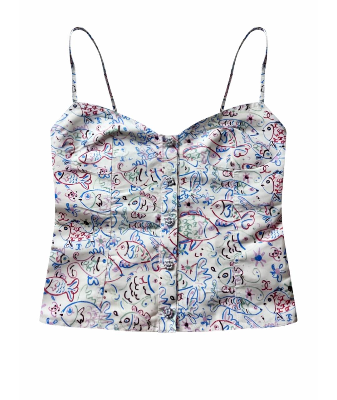 CHANEL Мульти хлопковый корсет, фото 1