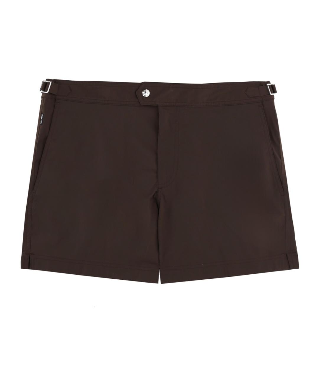 TOM FORD Коричневые плавки, фото 1