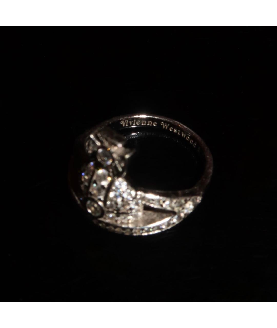 VIVIENNE WESTWOOD Серебряное латунное кольцо, фото 3
