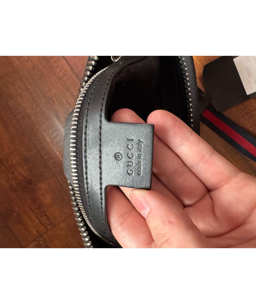 GUCCI Черная сумка на плечо, фото 7