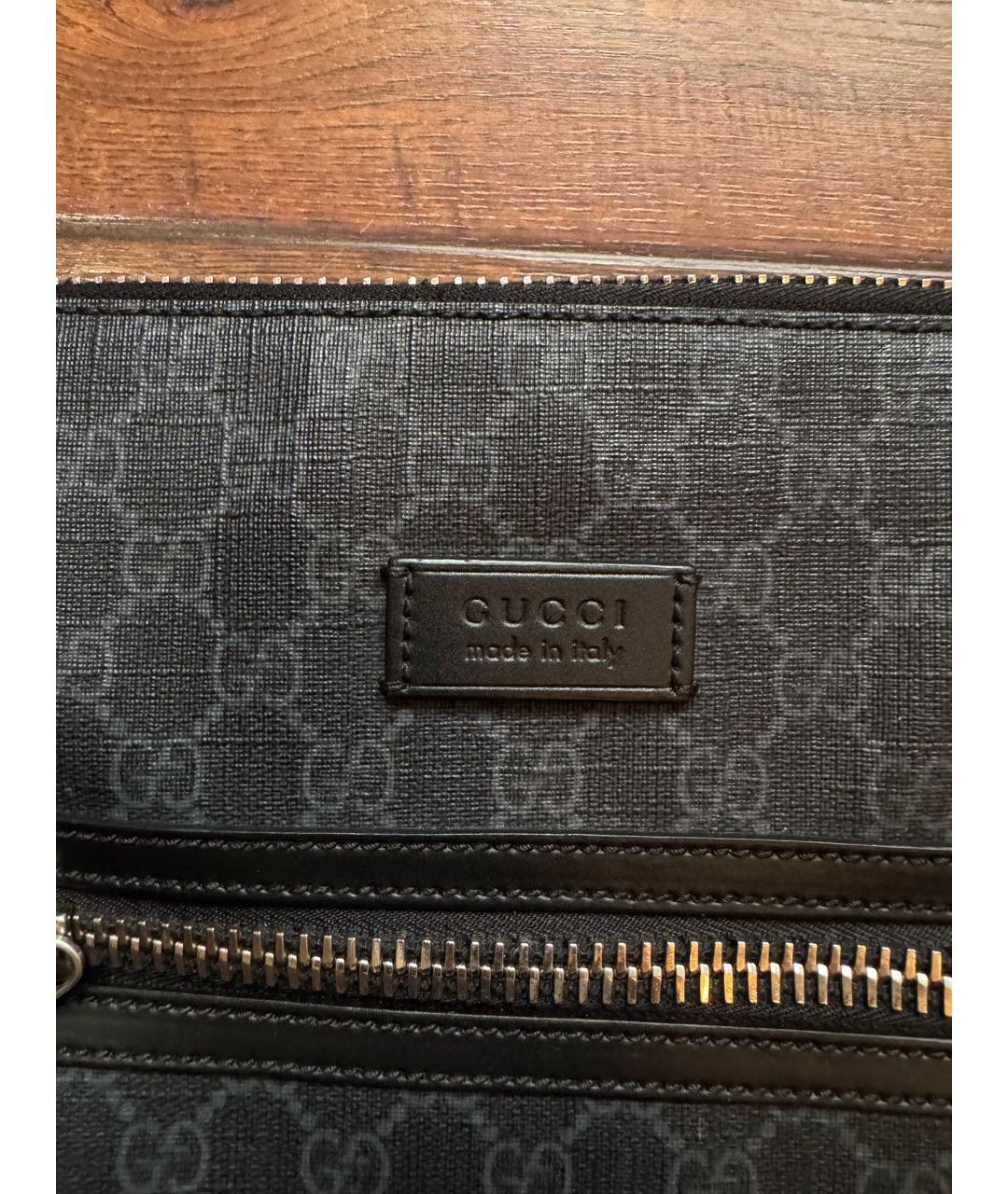 GUCCI Черная сумка на плечо, фото 2