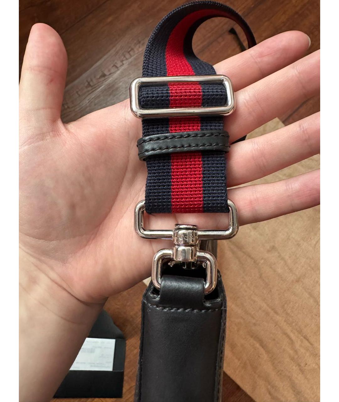 GUCCI Черная сумка на плечо, фото 5