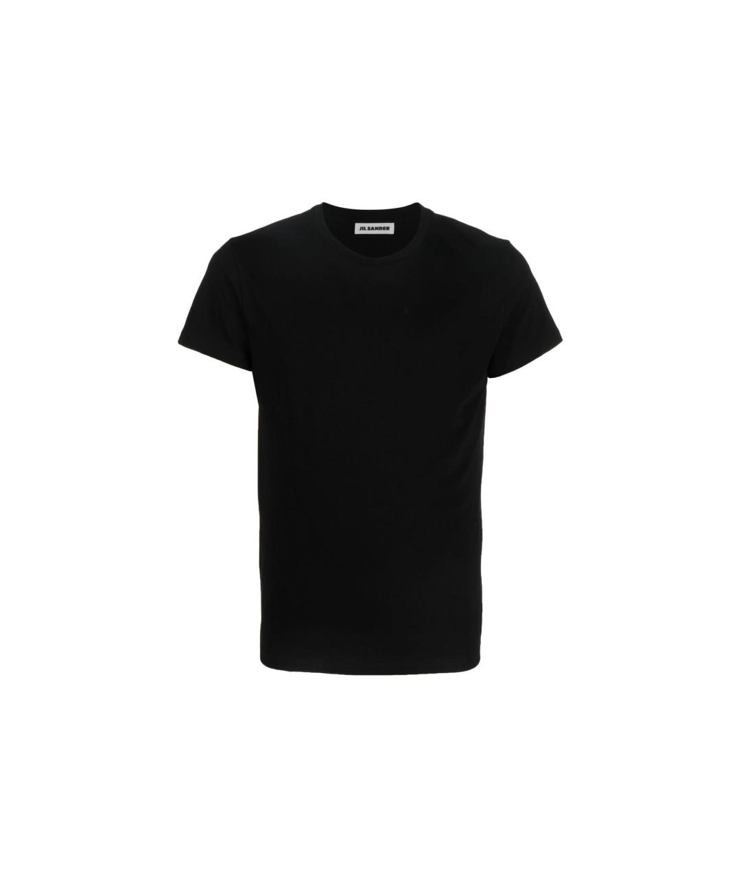 JIL SANDER Черная футболка, фото 5